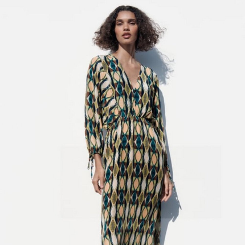 ZARA Multicolor Size M Dress
